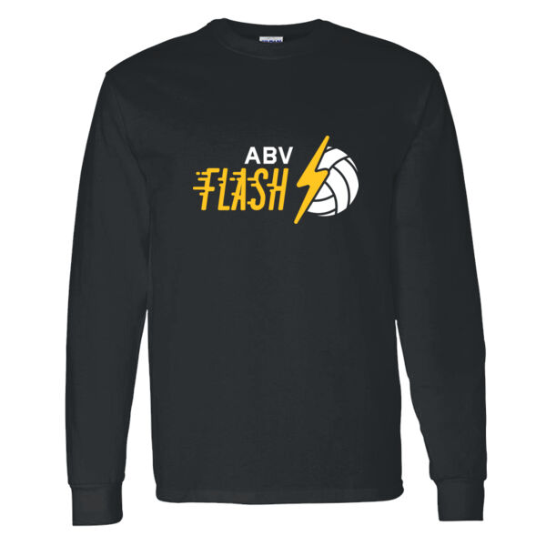ABV Flash Volleyball Heavy Cotton 100% Cotton Long Sleeve T Shirt Thumbnail